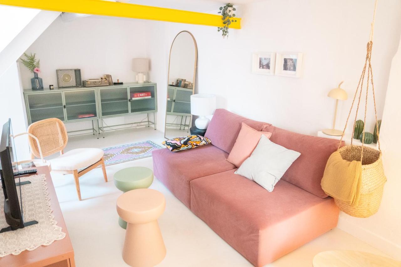 Duplex Au Coeur Du Vieux นีซ ภายนอก รูปภาพ